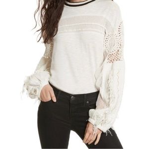 Free People Marrakech Embellished Top